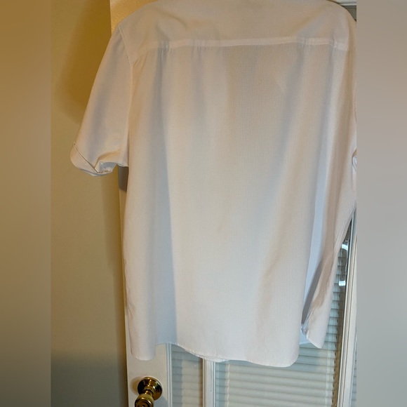 Mens XXL APT 9 Slim Fit White Performance Shirt - Picture 5 of 9